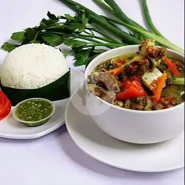 Gambar Makanan Sop Iga Padang,Jl Haji Awal Pasar Cipete 4