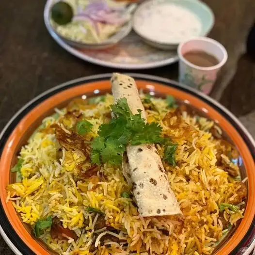 Golden Rice Hyderabadi Biryani Food Photo 1