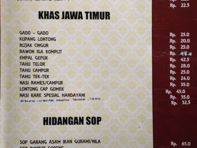 Gambar Makanan RM. Handayani 4