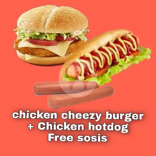 Gambar Makanan Sosis Bakar Dan Burger 77, Temboan 4