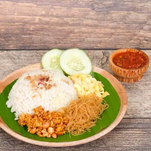 Gambar Makanan Nasi Kuning Sambel Bilis Khas Melayu, Taman Siswa 6