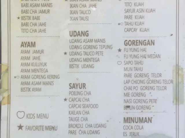 Gambar Makanan Masakan Siantar Ali 3