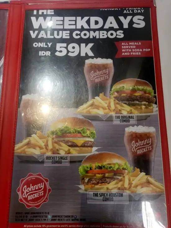 Gambar Makanan Johnny Rockets - Sahid 17