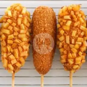 Gambar Makanan Corndog Hotang & Cappucino Cincau Aulia, Pancoran Mas 15