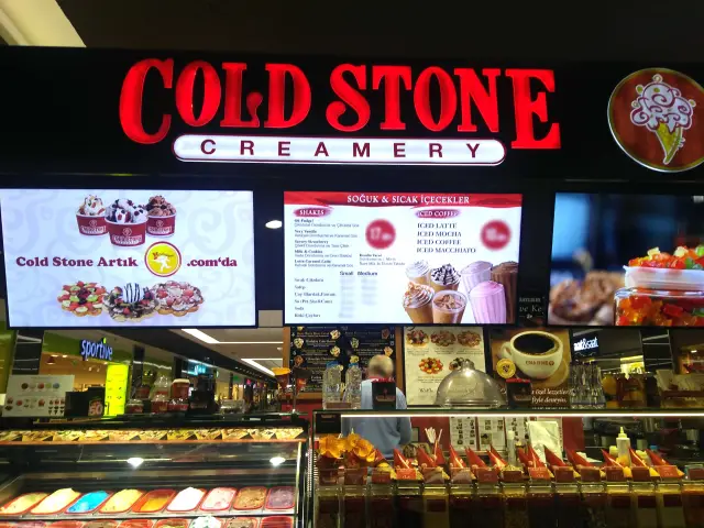 Cold Stone Creamery'nin yemek ve ambiyans fotoğrafları 5