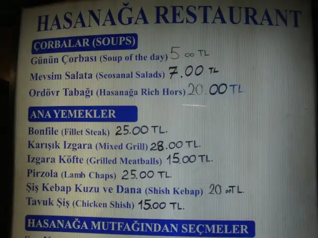 Restaurant Hasanağa'nin yemek ve ambiyans fotoğrafları 41