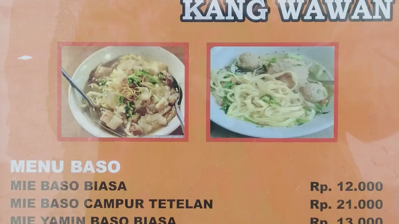 Mie Baso Mie Kocok Campur Tetelan Pak Wawan