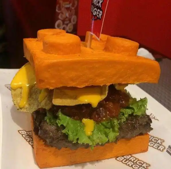 Brick Burger Food Photo 5