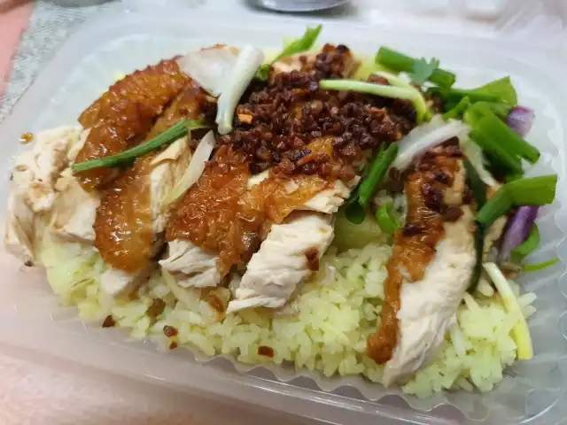 Garlic Roasted Chicken Rice Food Photo 7