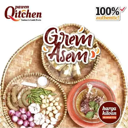 Gambar Makanan Grem Asem Ayam & Bebek - Pawon Qitchen, Cinanggung 8