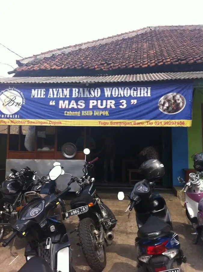 Mie Ayam Bakso "Mas Pur 3"