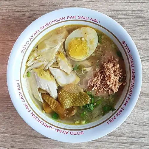 Gambar Makanan Soto Ayam Ambengan Pak Sadi (Asli), Taman Ratu 5