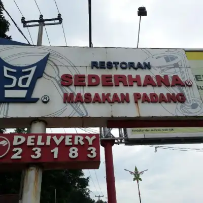 Restoran Sederhana Masakan Padang