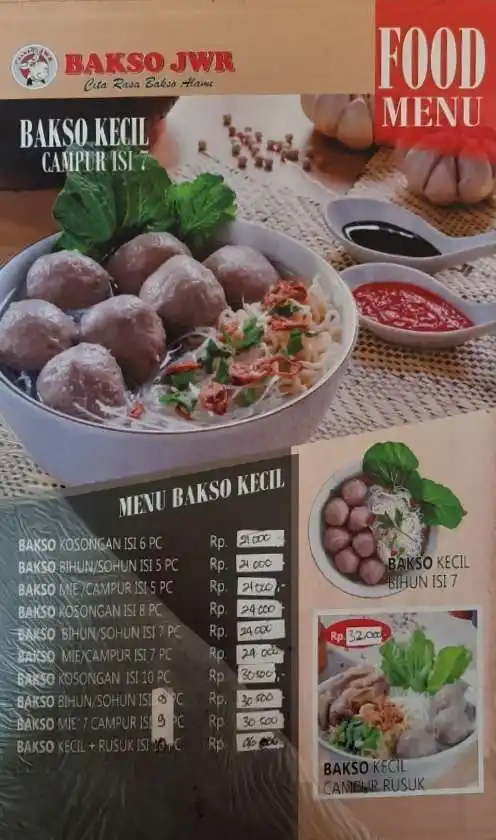 Gambar Makanan Bakso JWR 7