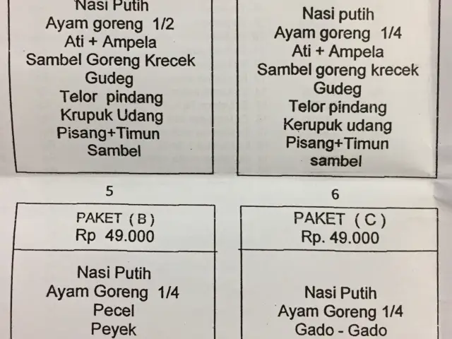 Gambar Makanan AyamGorengSuharti 12