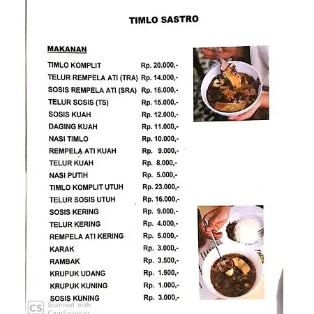 Gambar Makanan timlo sastro 2 15