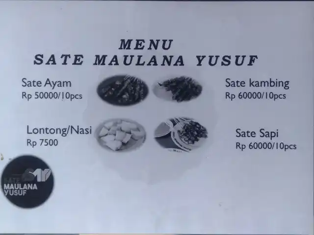 Gambar Makanan Sate Maulana Yusuf 1