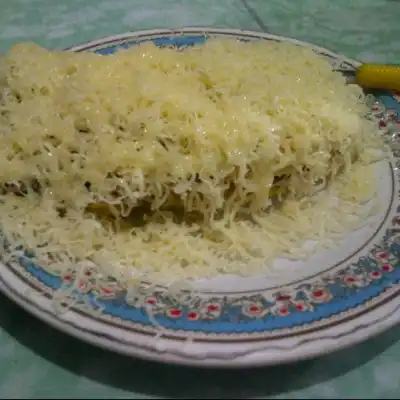 Roti bakar pisang keju