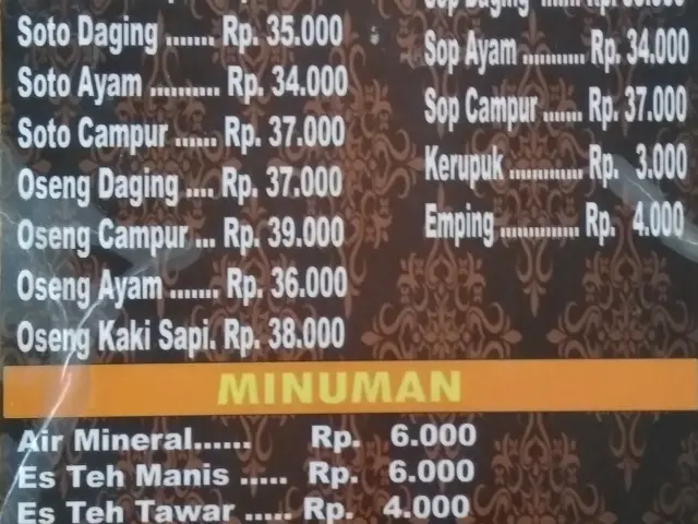 Gambar Makanan Soto Khas Tanah Abang Pak Hapid 1