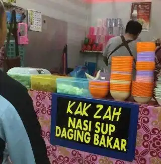 K. Zah Nasi Sup Daging Bakar Food Photo 1