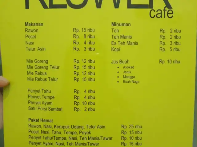 Gambar Makanan Kluwek Cafe 1