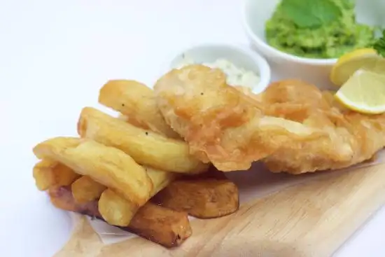 Cor Blimey! British Fish n Chips Food Photo 1