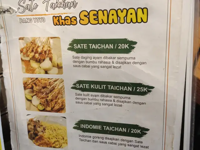 Gambar Makanan Sate Taichan Bang Yoyo Khas Senayan 9