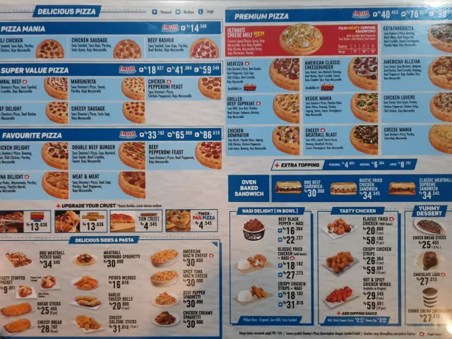 Gambar Makanan Domino's Pizza 6