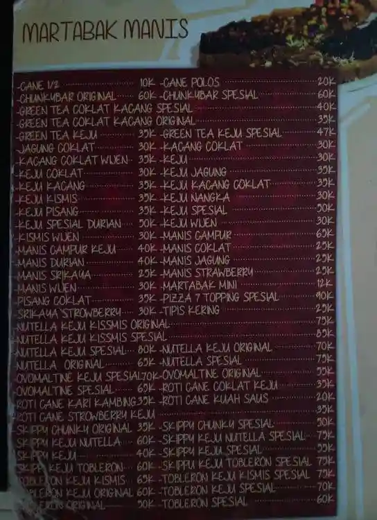 X Martabucks (ex. Martabak Kubang)