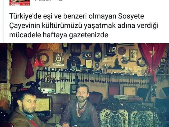 Sosyete çay evi'nin yemek ve ambiyans fotoğrafları 4