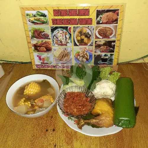 Gambar Makanan Nasi Timbel Sambel Lumpang Teh Imas 11