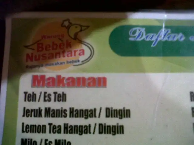 Gambar Makanan Warung Bebek Nusantara 5