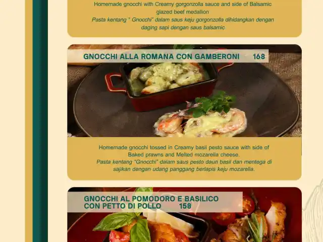 Gambar Makanan Al Gusto Italian Dining - Hotel JHL Solitaire 8