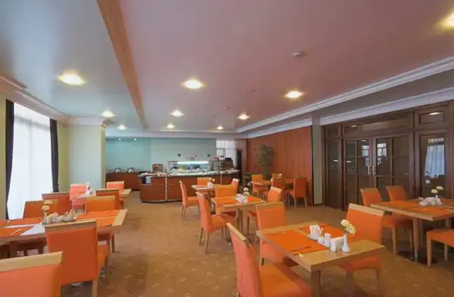 A La Carte Restaurant - Hotel Houston'nin yemek ve ambiyans fotoğrafları 2