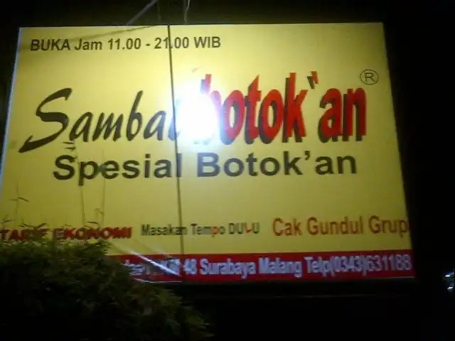 Gambar Makanan Sambal Botok'an 15