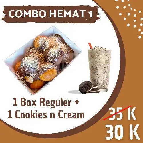 Gambar Makanan Lukumades Doremi (Donat Rame Mini) Greek Donuts, Denpasar Barat 1