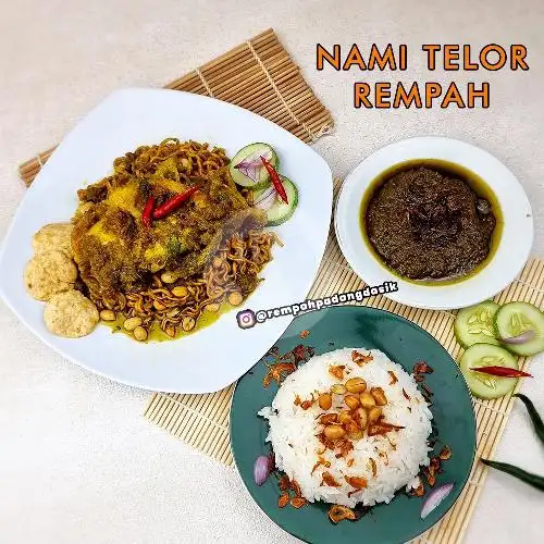 Gambar Makanan Rempah Padang DaSik, Nasi Daging Dan Ayam Rempah Padang Cabe Hijau 6