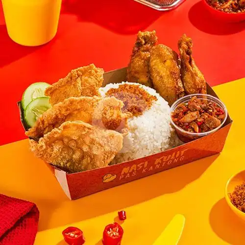 Gambar Makanan Nasi Kulit Pas Kantong, Kramat Jaya 2