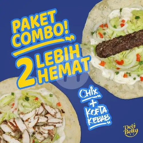 Gambar Makanan DeliBelly Shawarma & Kebab, Medan Kota 7