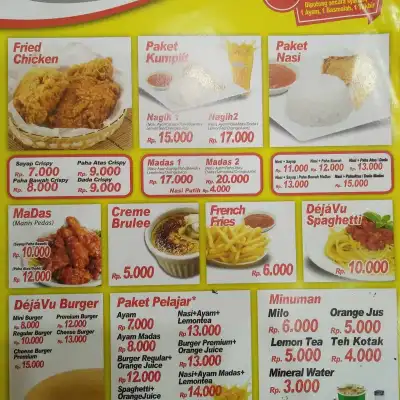 Dejavu Fried Chicken Syariah