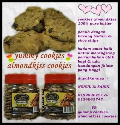 Yummy Cookies - Almondkiss Cookies Food Photo 2