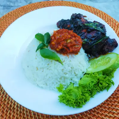 Nasi Ayam Kicap Budak Kurus