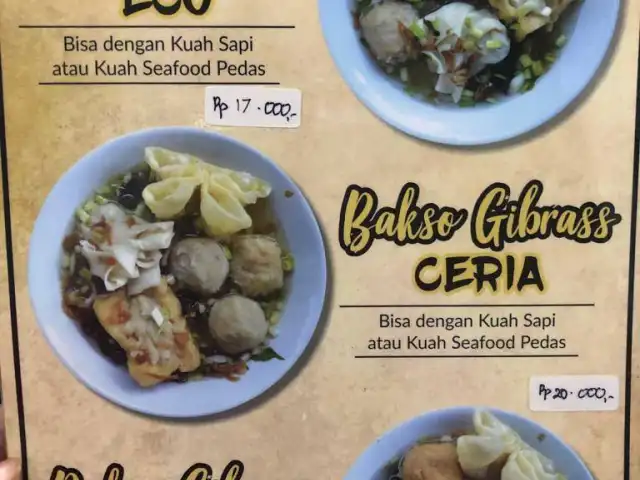 Gambar Makanan Bakso Gibras Semarang 2