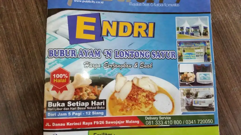 Bubur Ayam Endri