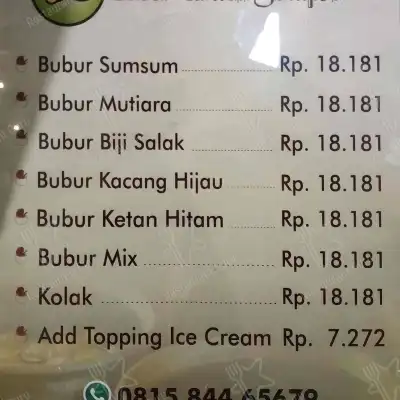 Bubur Kendil (Eat Street Mal Artha Gading)