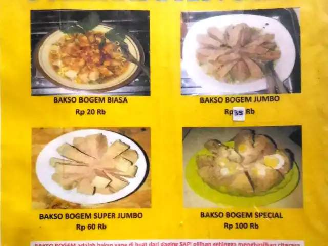 Gambar Makanan Bakso Bogem 1