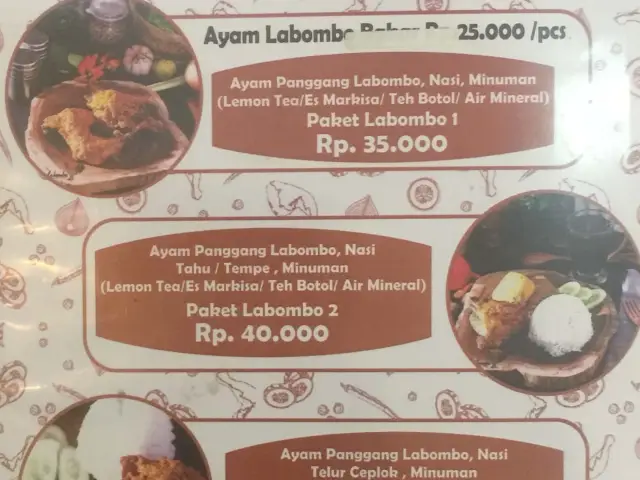 Labombo Ayam Bakar