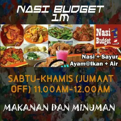 Nasi Budget 1m - Cahaya Rezeki