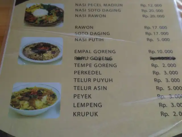 Gambar Makanan NASI PECEL MADIUN RM. DOMORO 5