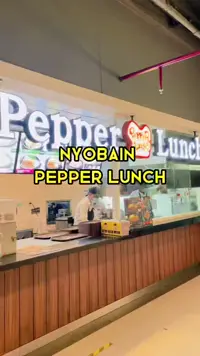 Video Makanan di Pepper Lunch Mall Gandaria City